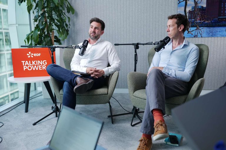 Behind the scenes of LRB's B2B video podcast production for EDF Energy, data centre episode