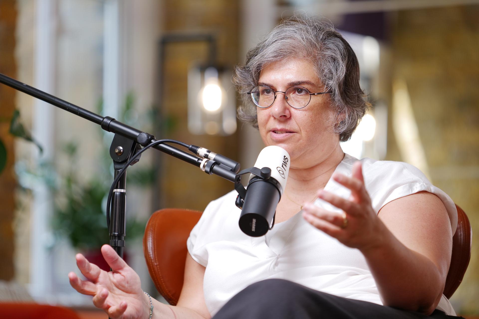 Maria Schnell speaking on the RWS Cultural Intelligence video podcast, clip 1